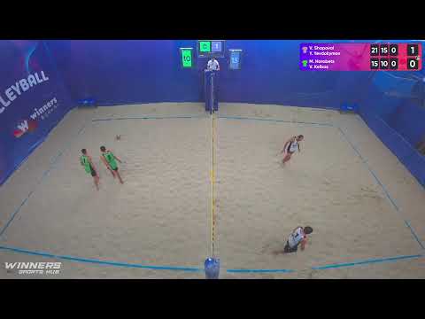 12:15 V. Shapoval / Y. Yevdokymov - M. Horobets / V. Kelbas 23.08.2022 | Winners Beach Volleyball