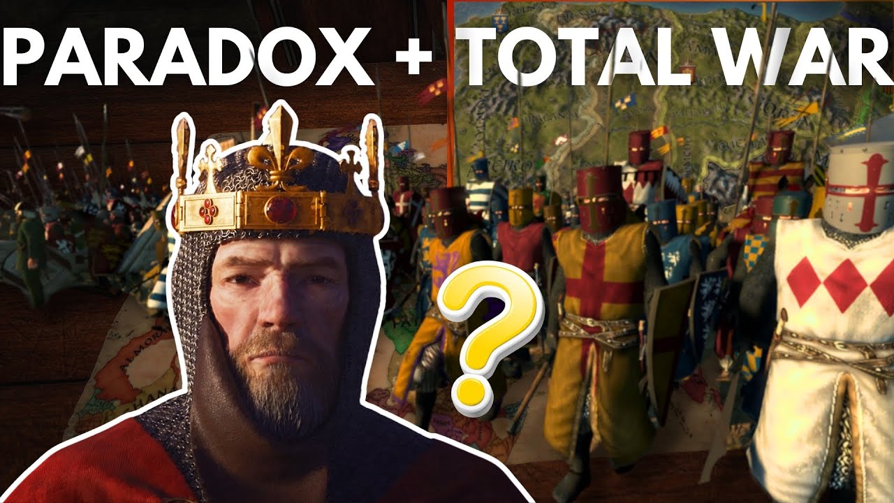 PARADOX + TOTAL WAR? O MOD que está REVOLUCIONANDO UNINDO 2 MUNDOS!!! Crusader Wars