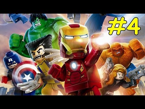 LEGO Marvel Superheroes Walkthrough Part 4 Rock Up At The Lock Up