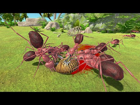 🐜 GIANT ANTS Came Out of Cave and Kills Every Unit - Animal Revolt Battle Simulator Gameplay