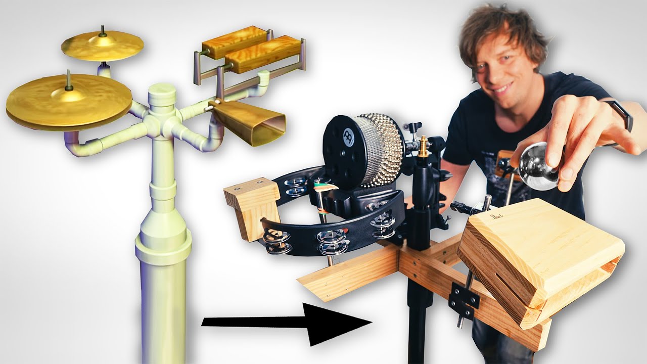 Making Animated Percussion In Real Life - Animusic Pipe Dream Tribute