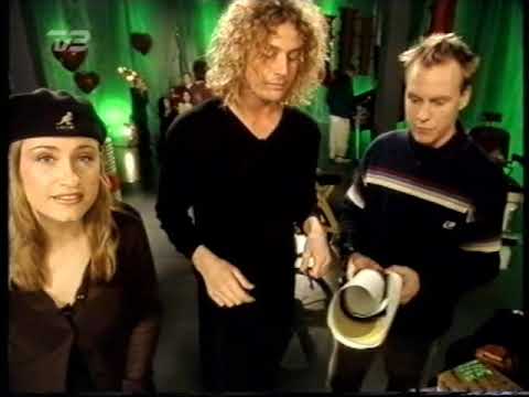 Stig Pedersen from D-A-D in Puls, december 1998, TV2