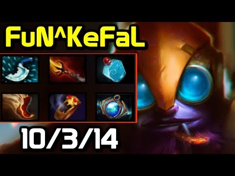 FuN^KeFaL Tinker full gameplay - Solo Rank in CHINA SERVER
