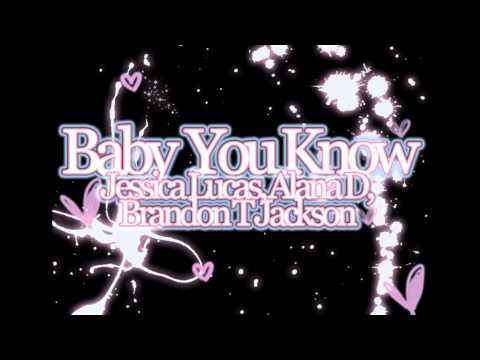 Jessica Lucas Ft. Brandon T Jackson & Alana D ♥ Baby You Know W/ LYRICS