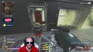Apex Legends 1cePrime clamped the whole squad in the gas chamber