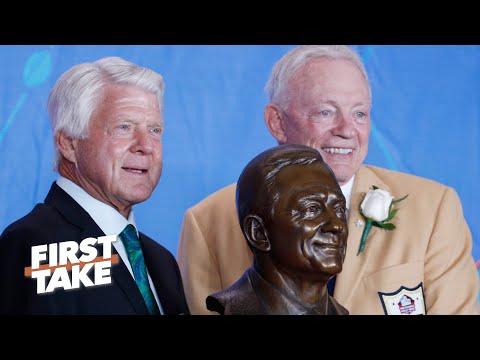 解除詛咒!- 麥克斯告訴傑瑞-瓊斯要把吉米-約翰遜送進榮譽擂臺 ('Lift the curse!' - Max tells Jerry Jones to put Jimmy Johnson in the Ring of Honor | First Take)