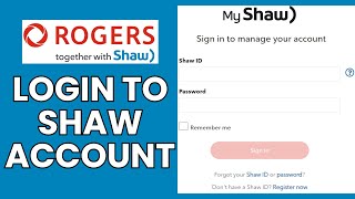 Shaw Account Sign In: How to Login to Your Shaw Account