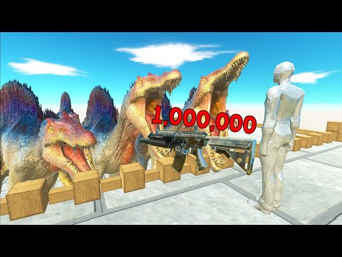1,000,000 Damage FPS Grenade Launcher | Animal Revolt Battle Simulator