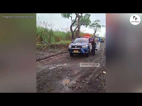 Cuerpo envuelto y picop abandonado en Retalhuleu