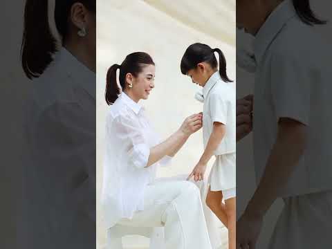 Seeing double? are twinning in the #LBSChelseaOlivia collection, and we’re obsessed! 🩵🤍