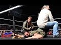 Bret Hart Punches Damien Sandow And Locks Him In The Sharpshooter WWE Main Event July 8 2014