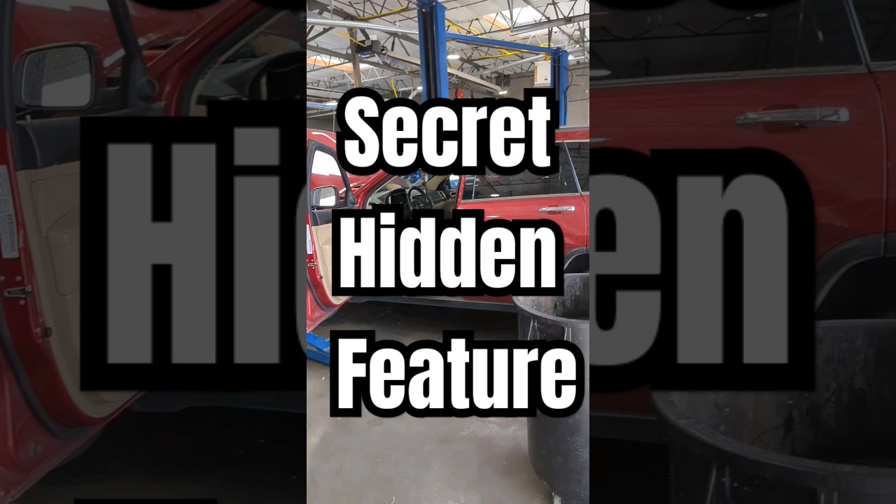 Secret hidden feature on Jeep Grand Cherokee #hidden #jeep #jeepcherokee