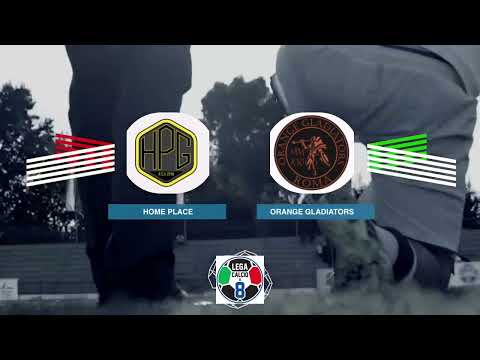 LEGACALCIO8 STAGIONE 21/22 SERIE B: HOME PLACE- ORANGE GLADIATORS