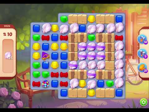 HomeScapes Level 9826 no boosters (9876 for other countries)