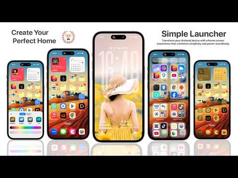 Simple Launcher - Home Screen