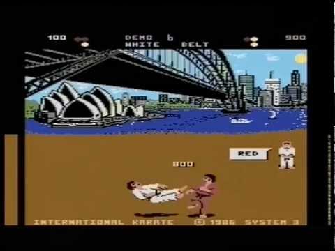 INTERNATIONAL KARATE (ATARI 800XL)