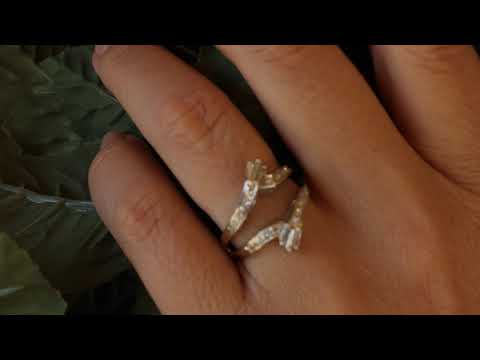 14K Diamond Ring Guard / Enhancer - Now On Sale for $700.00