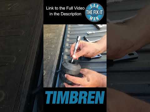 2022 Toyota Tundra Suspension Upgrade - Timbren SES (Suspension Enhancement System) Fix Towing Squat