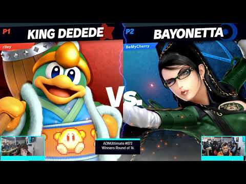 Riley (DDD) vs Amaryllis (Bayonetta) | AONUltimate #072 Winners Round of 16