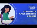 Symptoms of Major Depressive Disorder