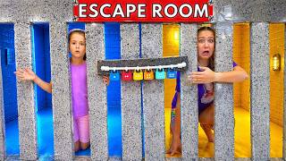 Ruby and Bonnie Escape Room & Mystery Buttons Challenge Adventures