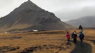 preview picture of video 'Snaefellsnes Peninsula and Statue, Iceland.'