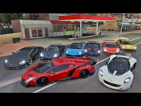 VENENO VS CENTENARIO VS KOENIGSEGG AGERA VS VENOM GT VS FERRARI 458 VS HURACÁN VS SESTO ELEMENTO