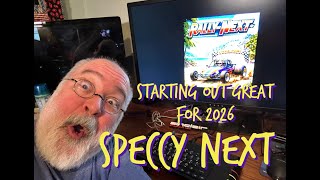 My Awesome 2026 ZX Spectrum Next Starts Now - Kickstarter #3 Update - new Rally Next 8bit Game?