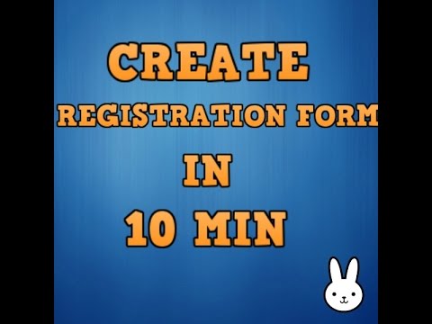 Registration form in PHP with MySQL in Hindi