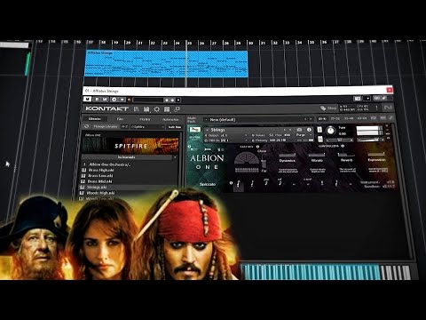Albion One Strings Spitfire Audio Hans Zimmer Pirates of the Caribbean Music Demo