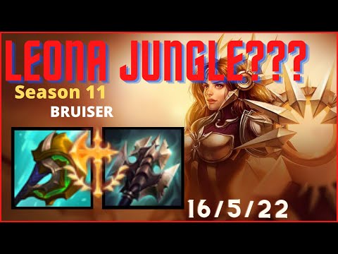 [Bruiser] How to Play Leona Jungle in Season 11 - Items - Runes - Ganking tips -