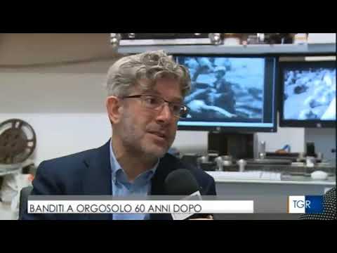 Antioco Floris autore di "Banditi a Orgosolo" al TGR Sardegna