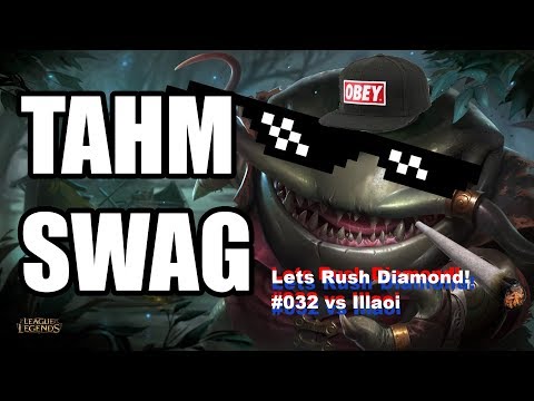 Road to Diamond #032   Tahm Kench Top vs Illaoi