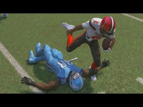 Madden 17 Career Mode QB S2 Ep 23 - 5'5" QB TRUCKS HUGE DEFENSIVE END!