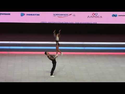 SAMOYLOV Konstantin   GUSAROVA Anastasia Final acro Main Class Free Style
