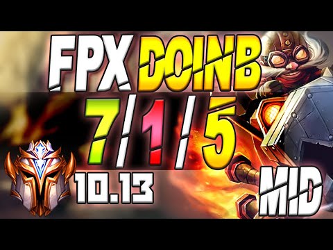 Doinb Plays Corky vs Kassadin Mid Lane - 10.13