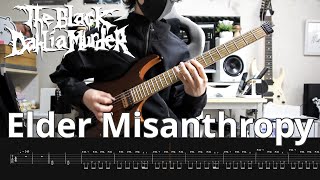 【The Black Dahlia Murder】Elder Misanthropy (Instrumental cover) 2024【Guitar Cover】＋Screen Tabs
