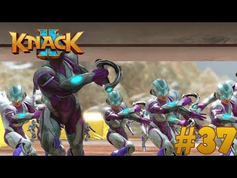 Knack 2 Gameplay Very Hard (PS4) Part 37 - Katrina's Army