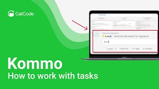 How to work with tasks in Kommo