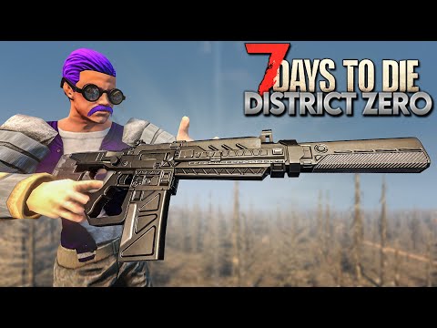 I STOLE THE ROBOT'S GUN! | 7 Days to Die - District Zero