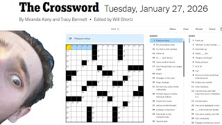 This Crossword Ruined Me - NYT Crossword - Tuesday January 27