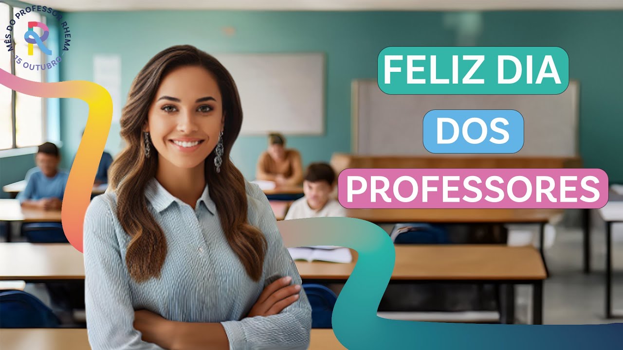 Hoje é o dia de quem transforma vidas através da educação! Feliz dia dos professores