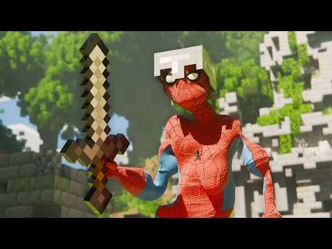 Spooder-Man Escapes The Minecraft Dimension