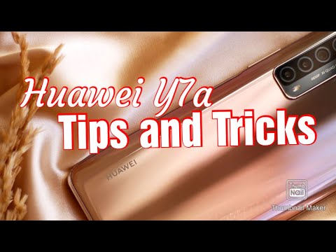 Tips and Tricks on Huawei Y7a | special functions | Huawei gestures