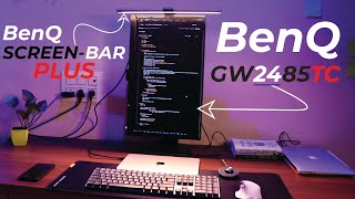 BenQ GW2485TC 24-inch Moniter with Screen Bar-Plus Review
