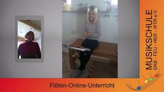 Flöten Online-Unterricht 2