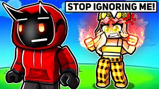 Download lagu Ignoring MY CRUSH For 24 HOURS In Roblox... mp3