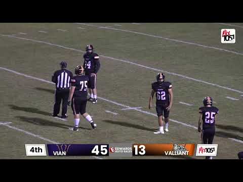Vian vs Valliant football 11-6-25