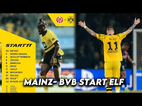 Mainz - Borussia Dortmund 3-0 Start Elf Bundesliga 2024