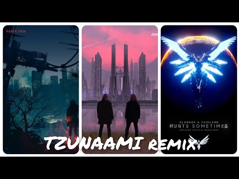Slander x Fairlane x Illenium x Gryffin - Hurts Sometimes x Paper Thin x Cry (Lyrics)